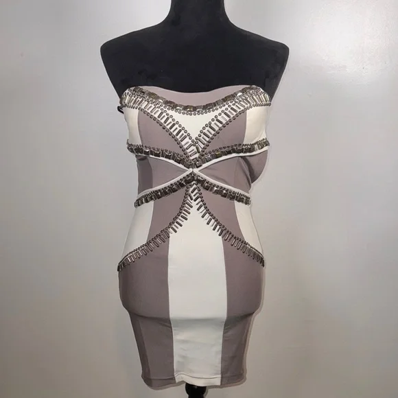 bebe | Dresses | Bebe Brown And Gray Strapless Cut Out Bodycon Dress | Poshmark bebe | Dresses | Bebe Brown And Gray Strapless Cut Out Bodycon Dress | Poshmark